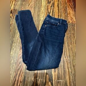 EXPRESS 4 regulates dark wash skinny jeans